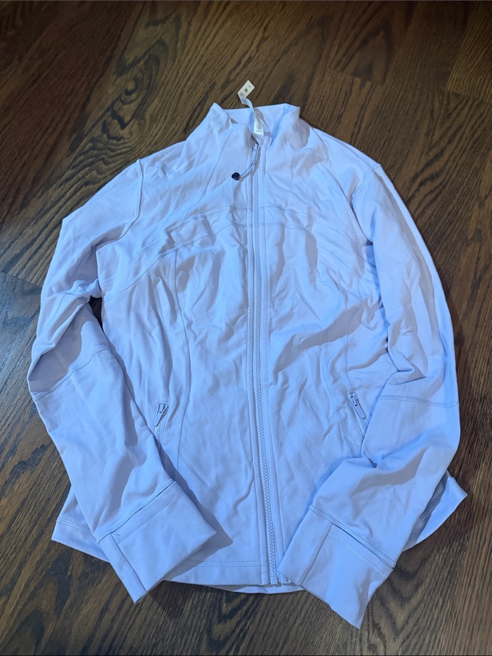 Lululemon Light Lavender Luon Define Full-Zip Jacket